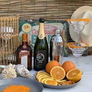 Benodigdheden voor de wine 4friends Koningsdag Oranje Cocktail